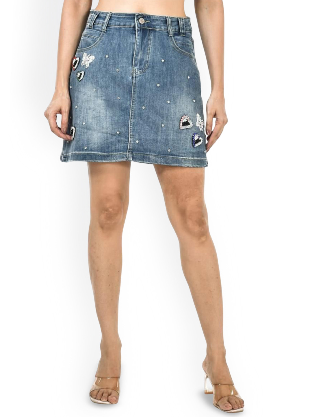 ADC SHEMONA Luna Korean Women A-Line Mini Skirt