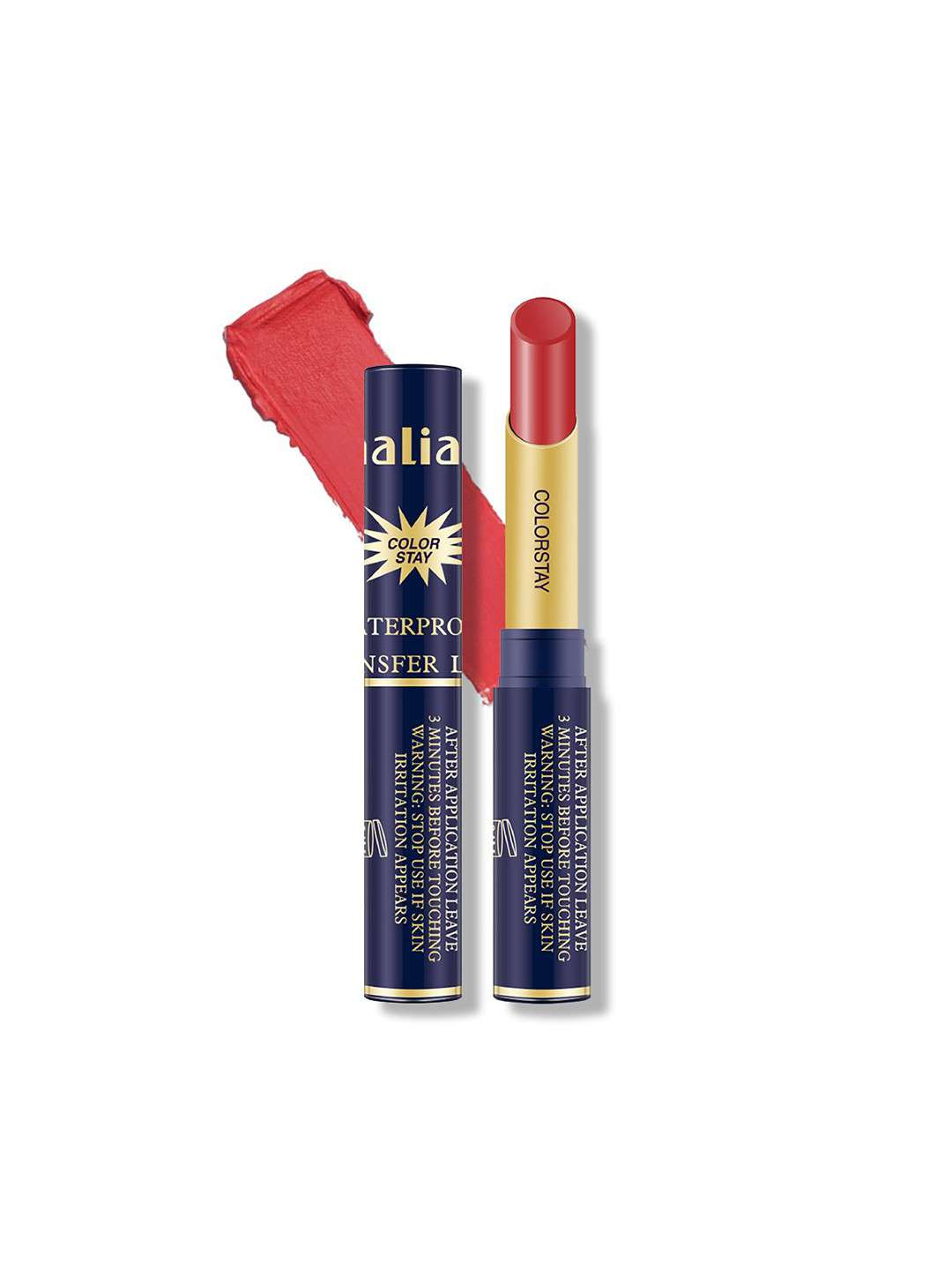 Maliao Color Stay No Transfer Bullet Lipstick - 4 g - Crail 610
