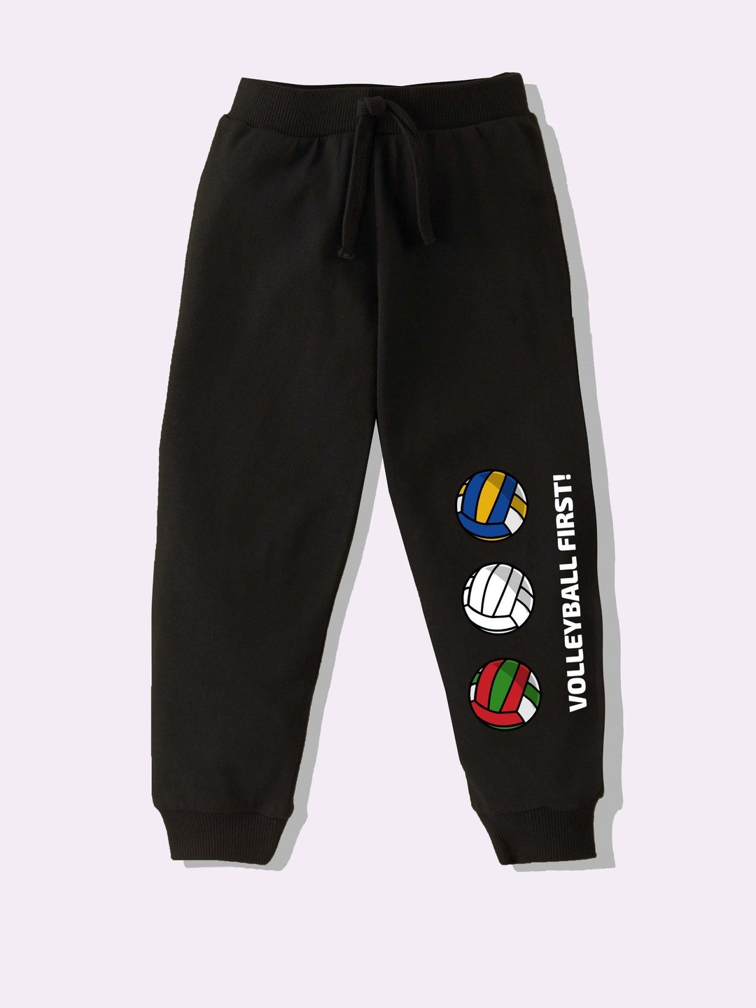 KAVEE Boys Pure Cotton Terry Knit Full Length Jogger