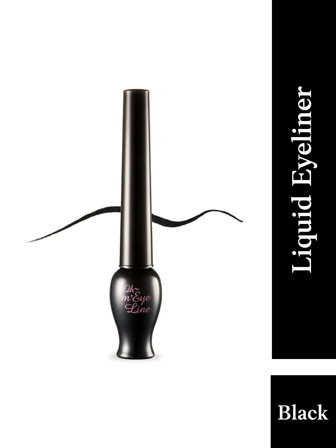 ETUDE Oh M'Eye Line Smudge-Proof Eyeliner 5ml - Oh~My Black 01
