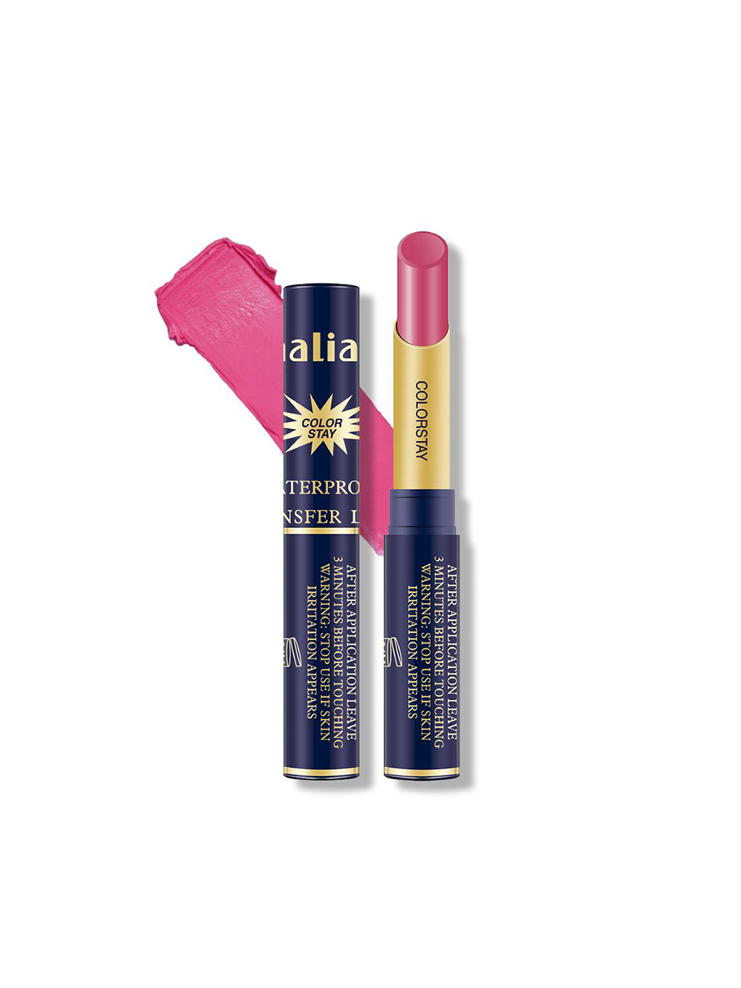 Maliao Color Stay No Transfer Bullet Lipstick - 4 g - Mandy 607