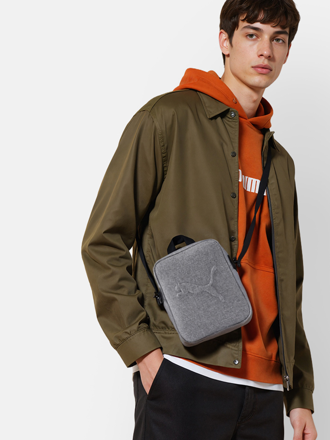 Puma Unisex Buzz Heather Portable Bag