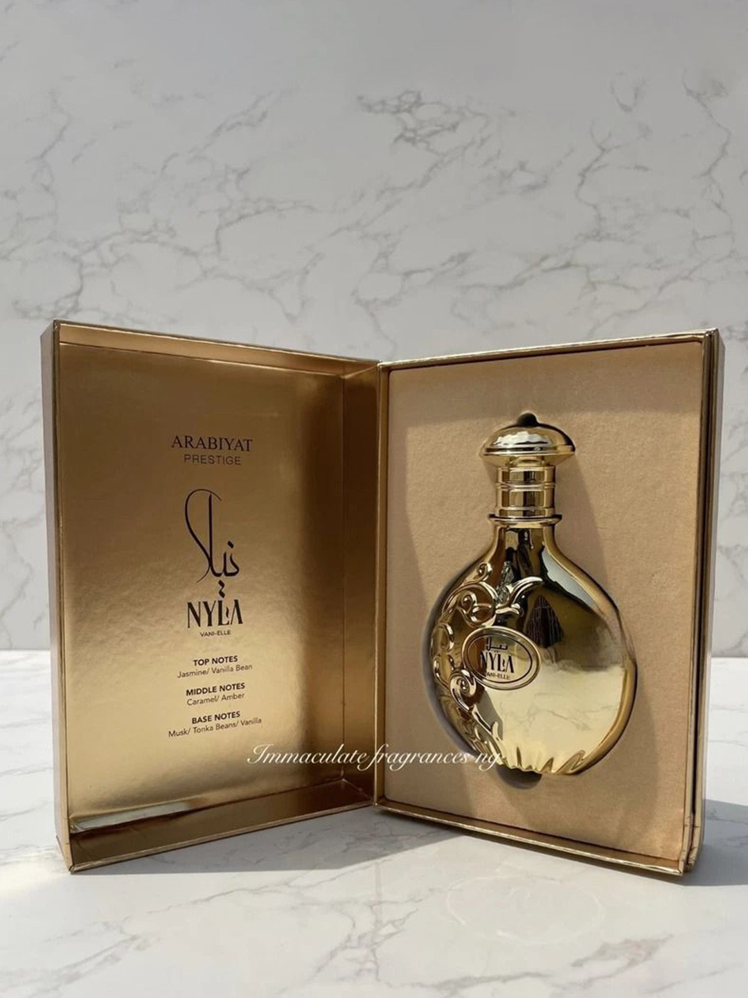Arabiyat Prestige NylaVanille1 Long Lasting Eau De Perfume -  80 ml