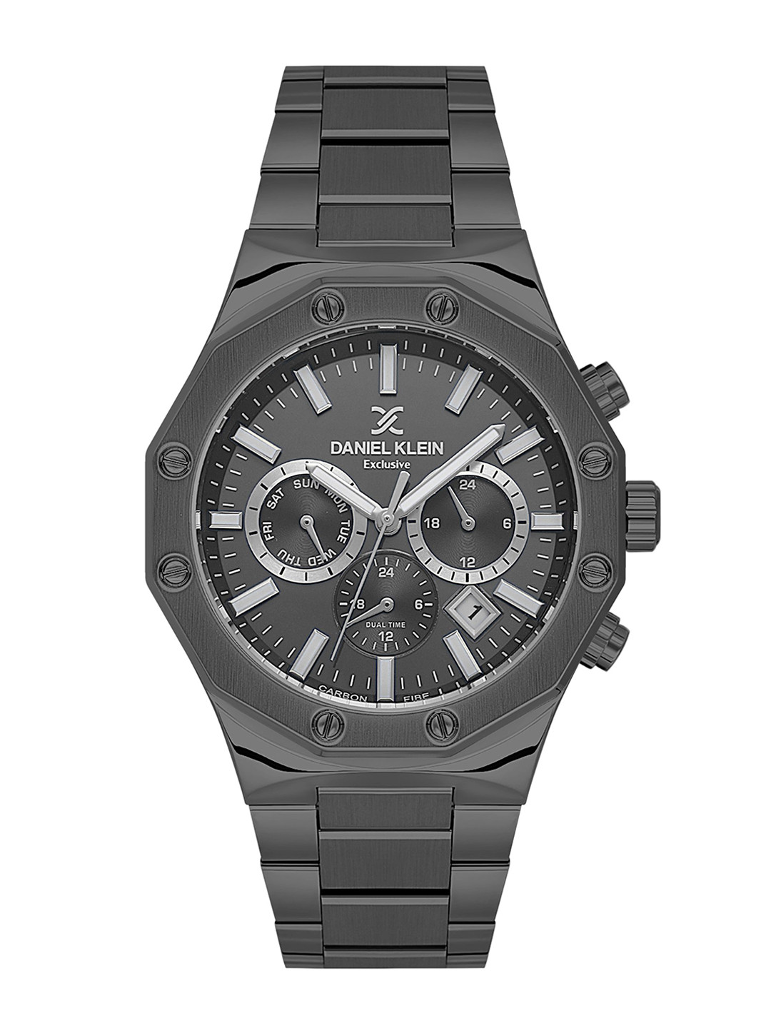 Daniel Klein Men Round Dial Analogue Automatic Watch DK.1.14074-5_N