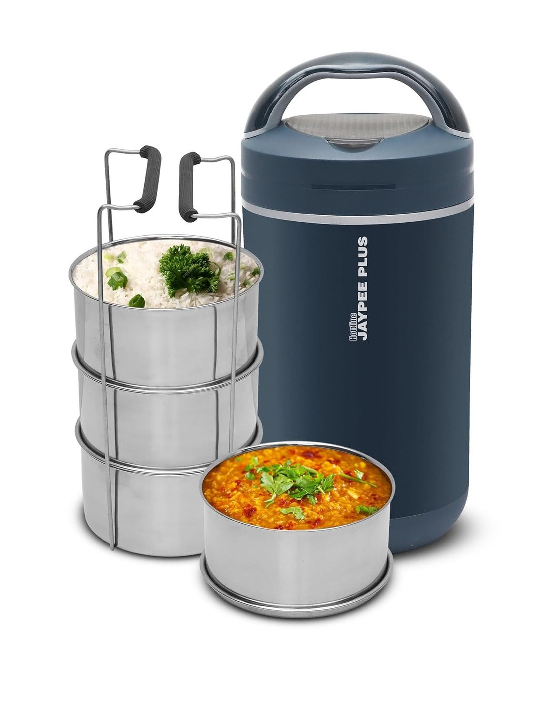 JAYPEE PLUS Hottline 4 Inner Stainless Steel Electric Lunch Box