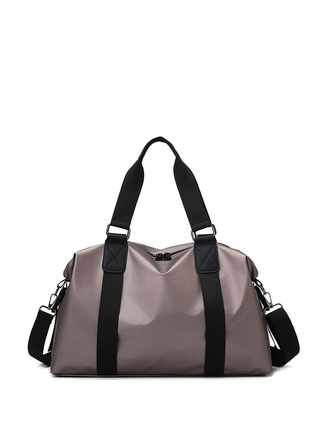 Mast & Harbour Medium Foldable Duffel Bag With Detachable Shoulder Strap And Handles