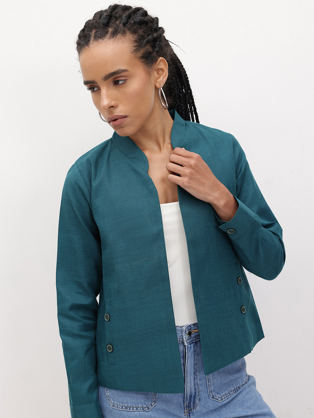 R.Code by The Roadster Life Co. Front-Open Overcoat