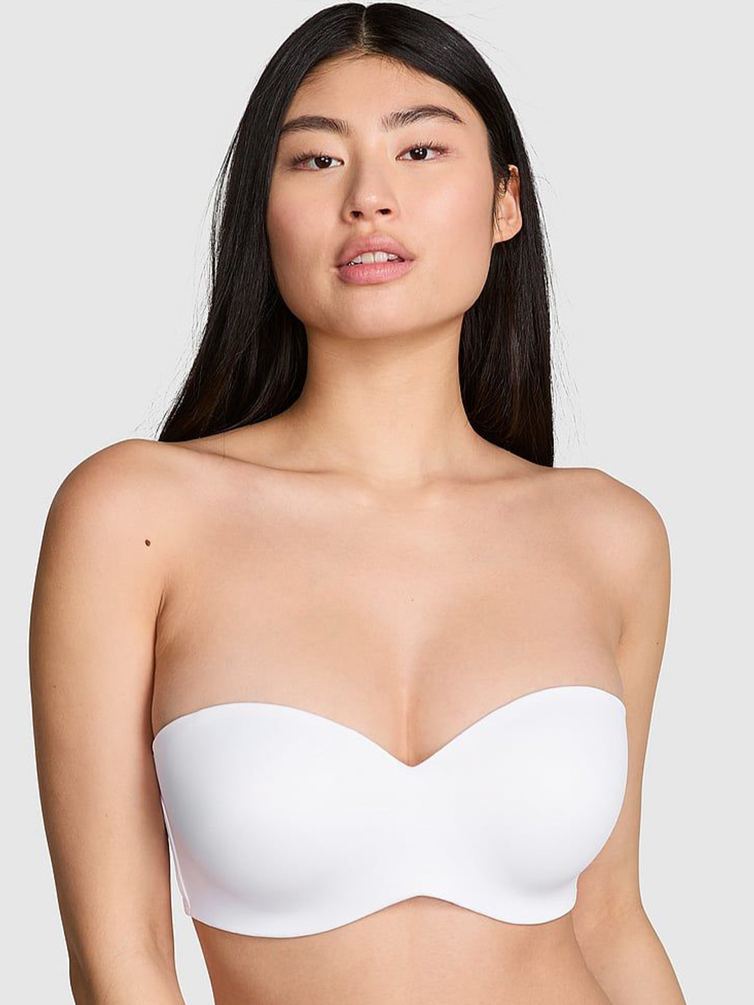 Victoria's Secret Strapless Medium Coverage Underwired Lightly Padded Bandeau Bra