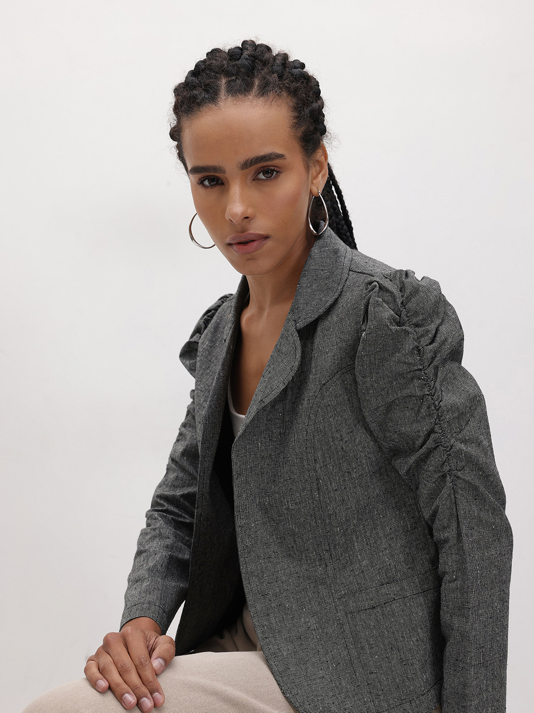 R.Code by The Roadster Life Co. Lightweight Open Front Jacket