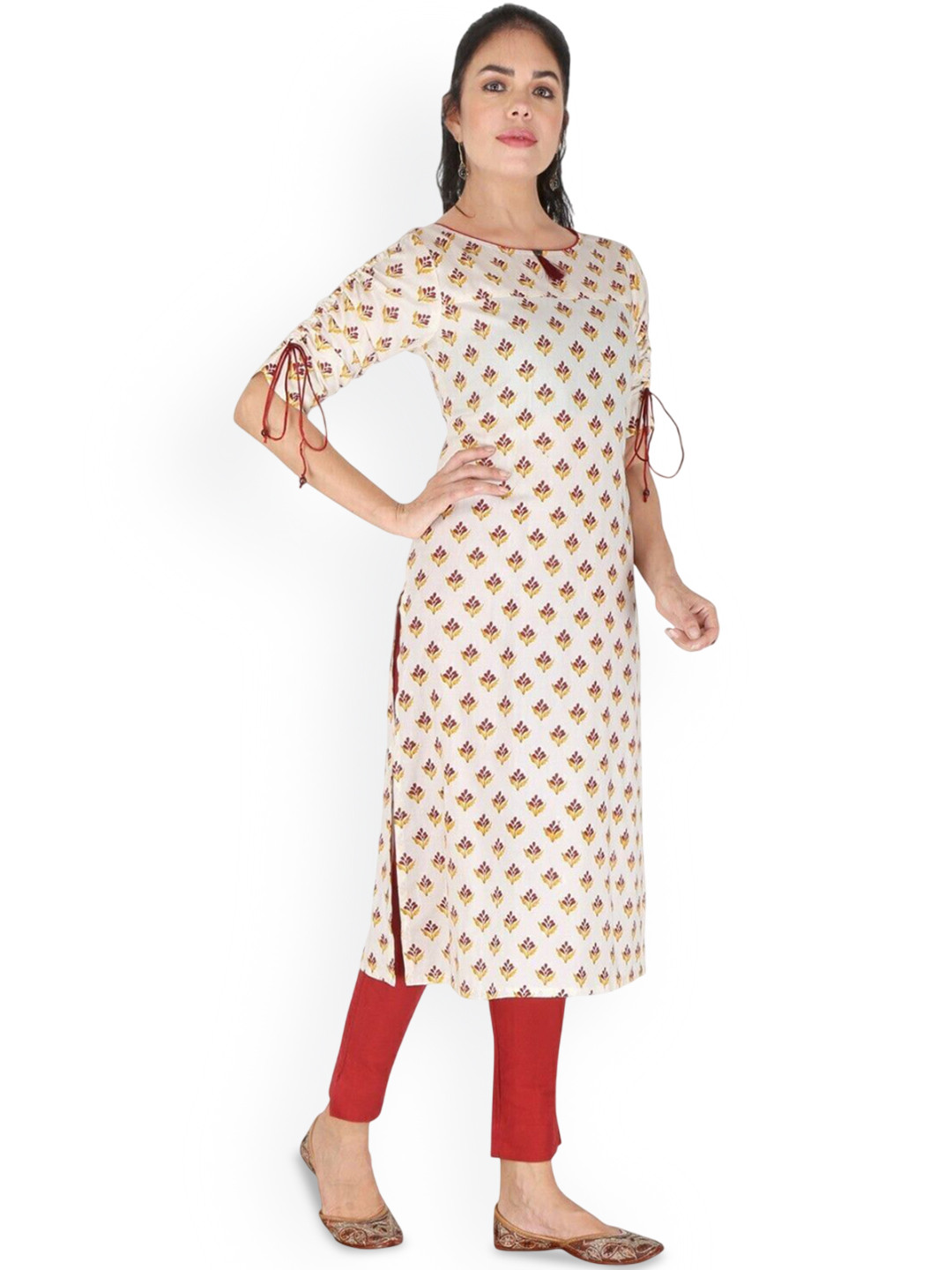 Neelokurti Tribal Printed Straight Kurta