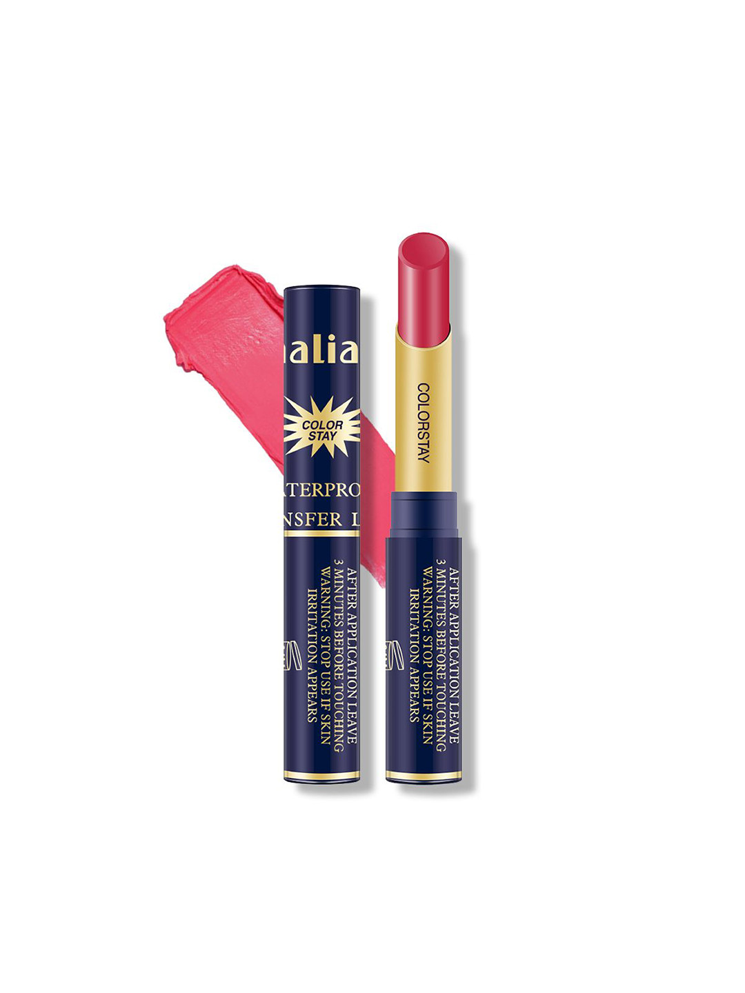 Maliao Color Stay No Transfer Bullet Lipstick - 4 g - Amaranth 618