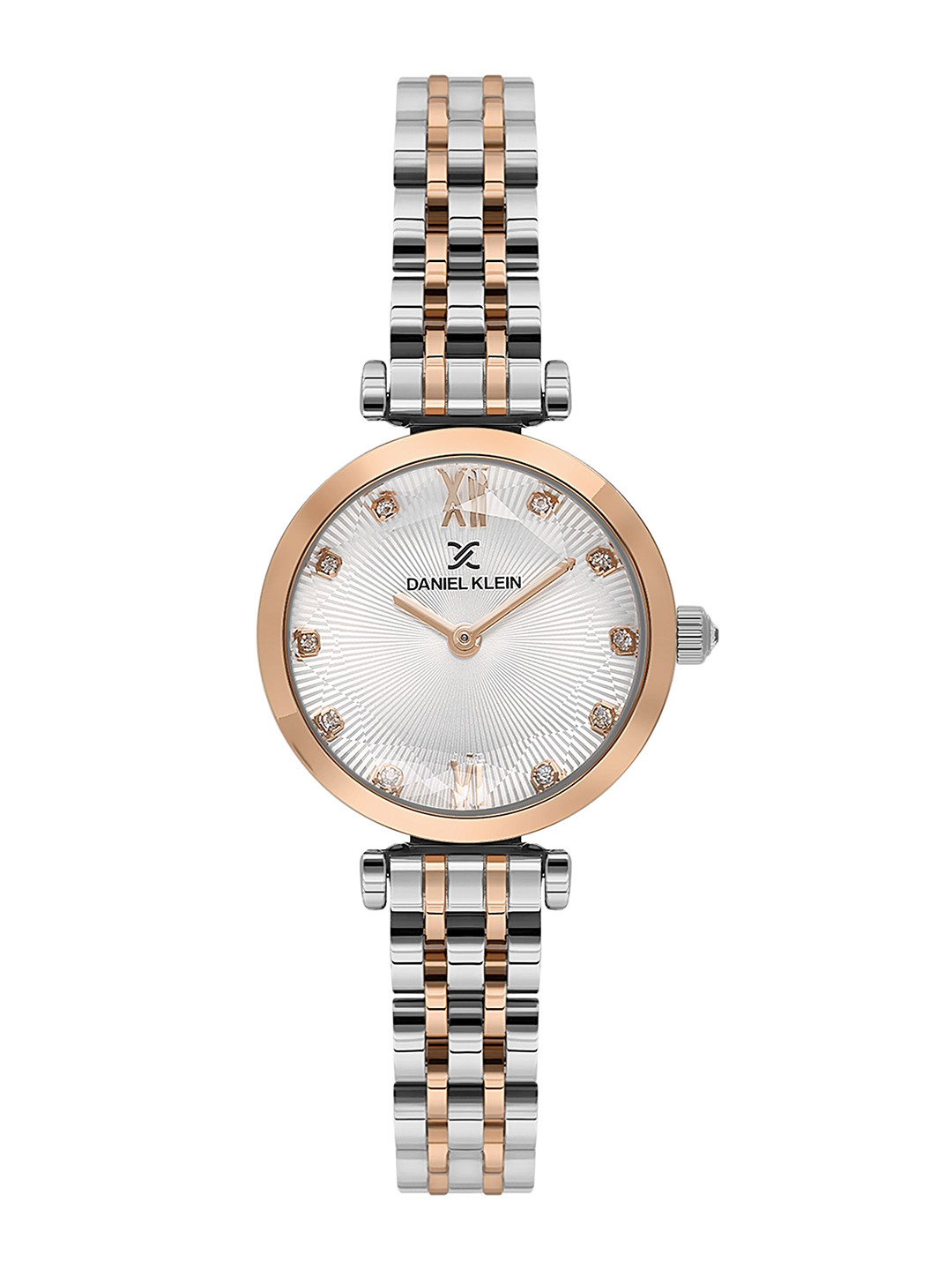 Daniel Klein Women Embellished Dial & Bracelet Style Straps Analogue Watch DK.1.14094-5