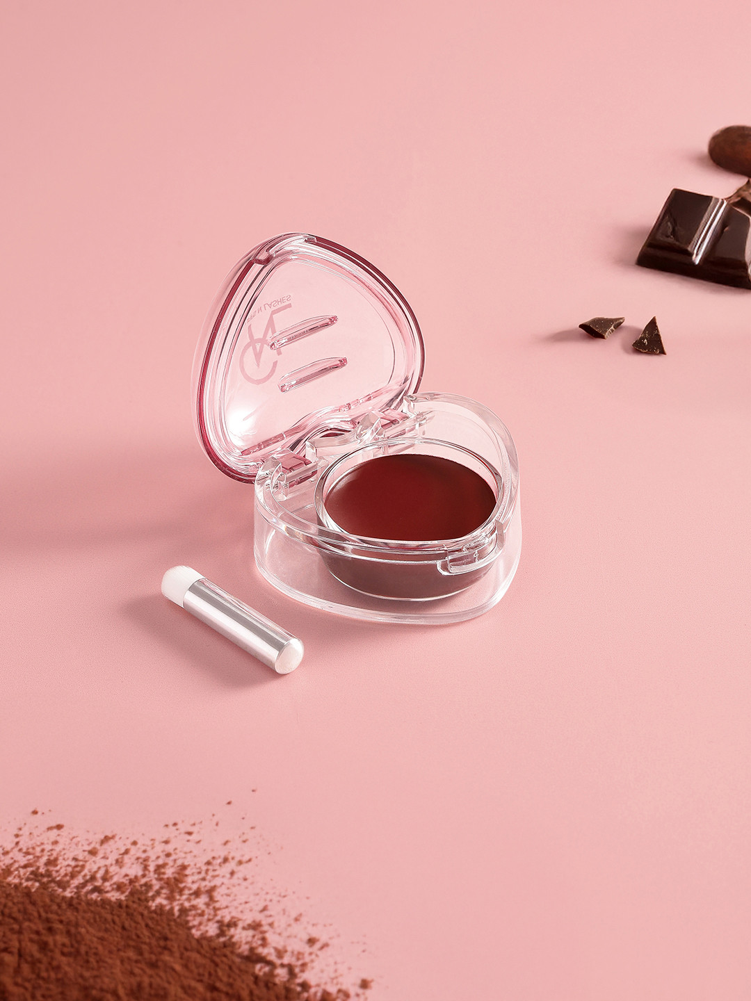 CUFFS N LASHES Sweet Heart Blur Pudding Lip & Cheek Mud - Cocoa Mousse 02