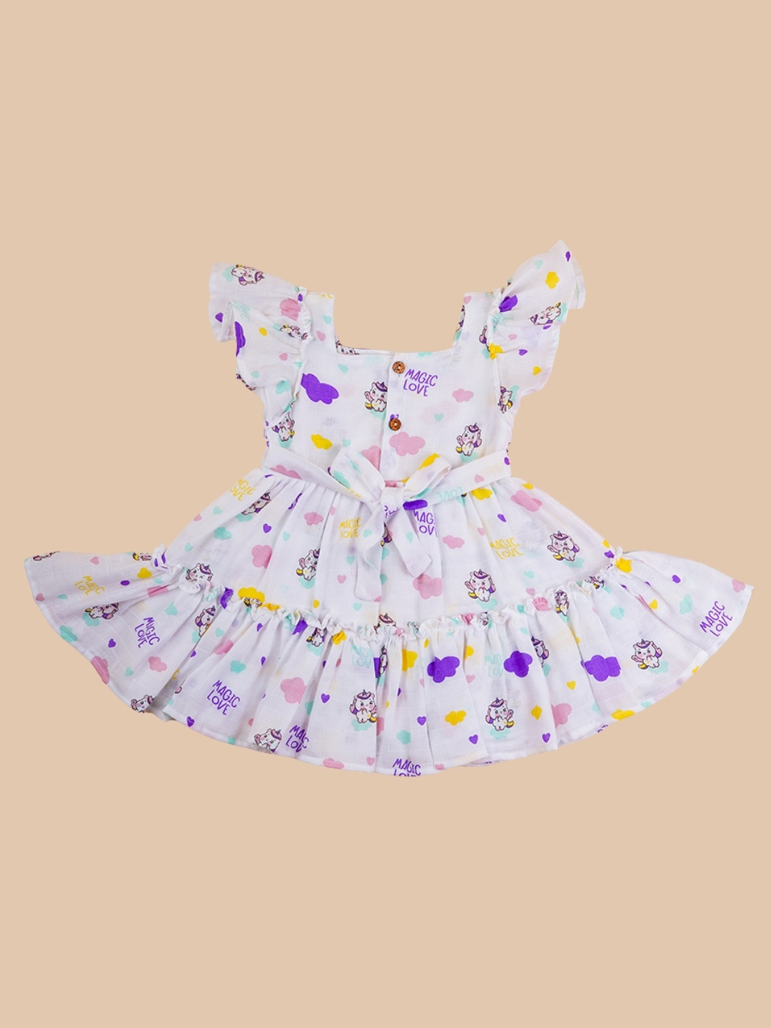 LOYZO-LOYAL TO JOY Women Printed Fit & Flare Dress