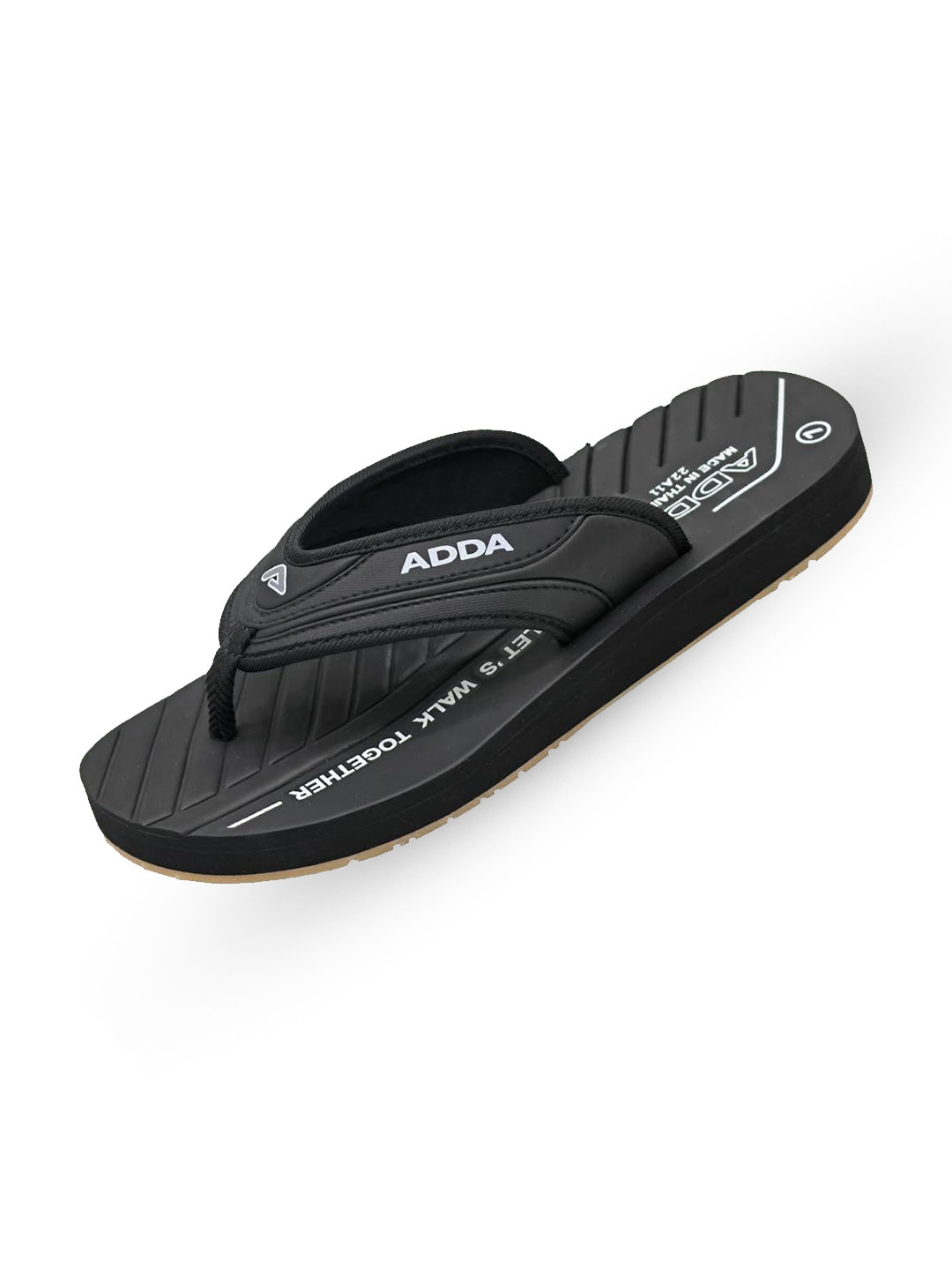 Adda ALPHA Men Printed Rubber Thong Flip-Flops