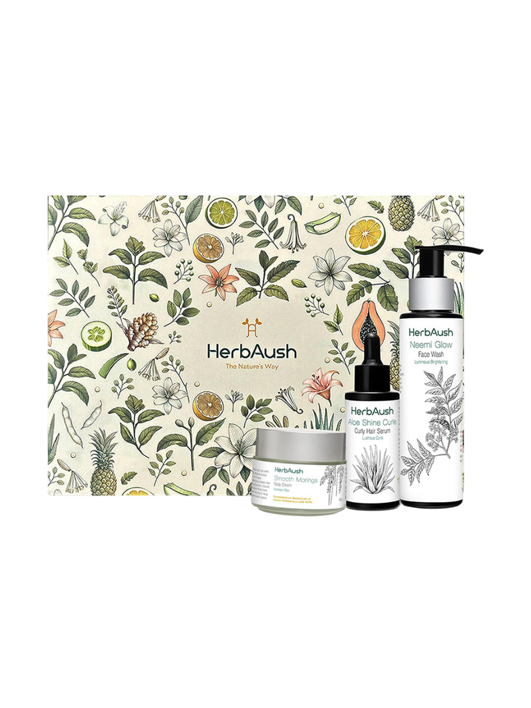 Herbaush Set Of 3 Hydration Boost Kit
