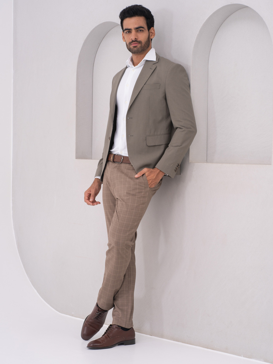 The Pant Project Men Tailored Plain Trousers