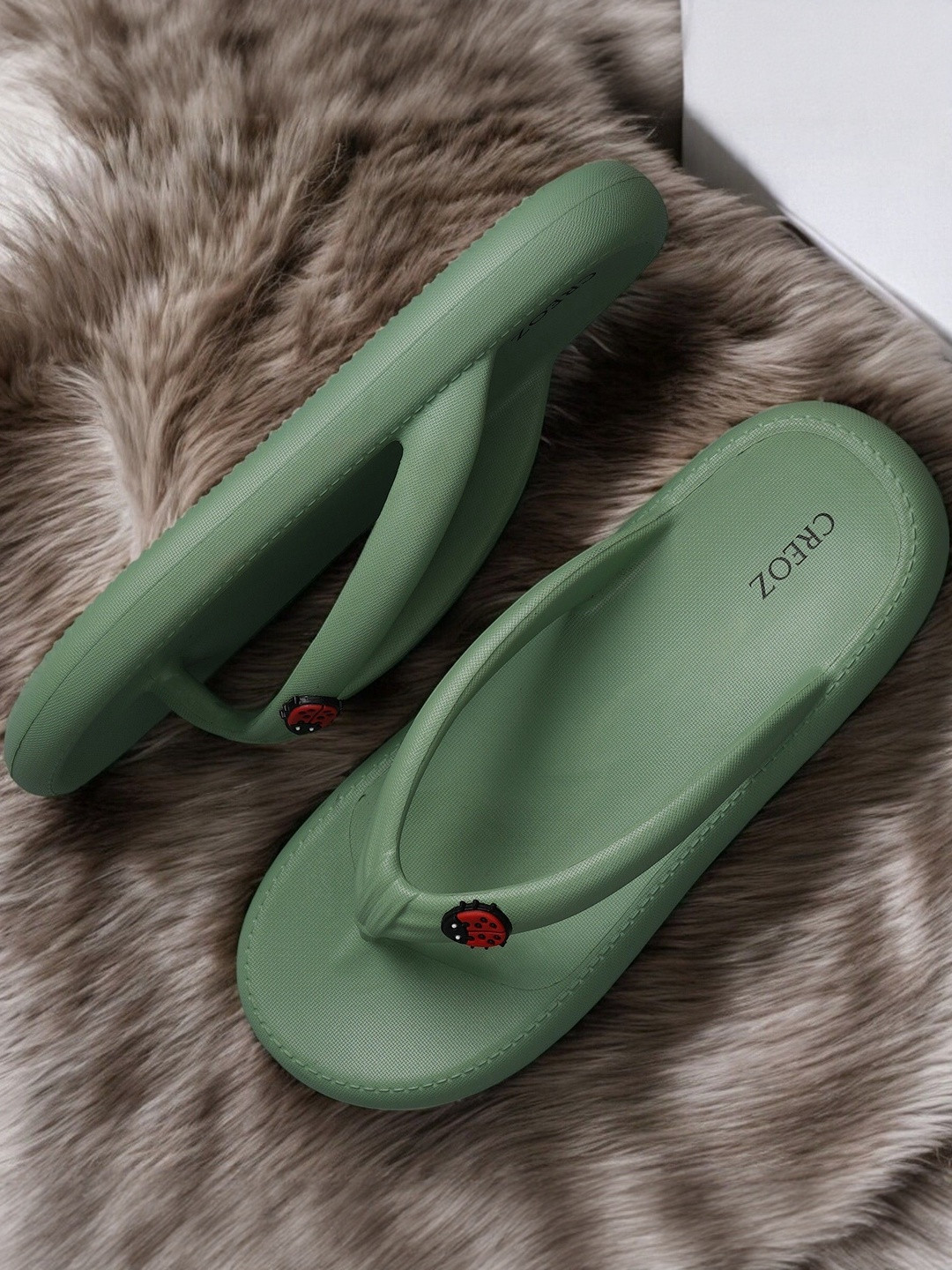 CREOZ THE BOUNCE Women Solid Thong Flip-Flops