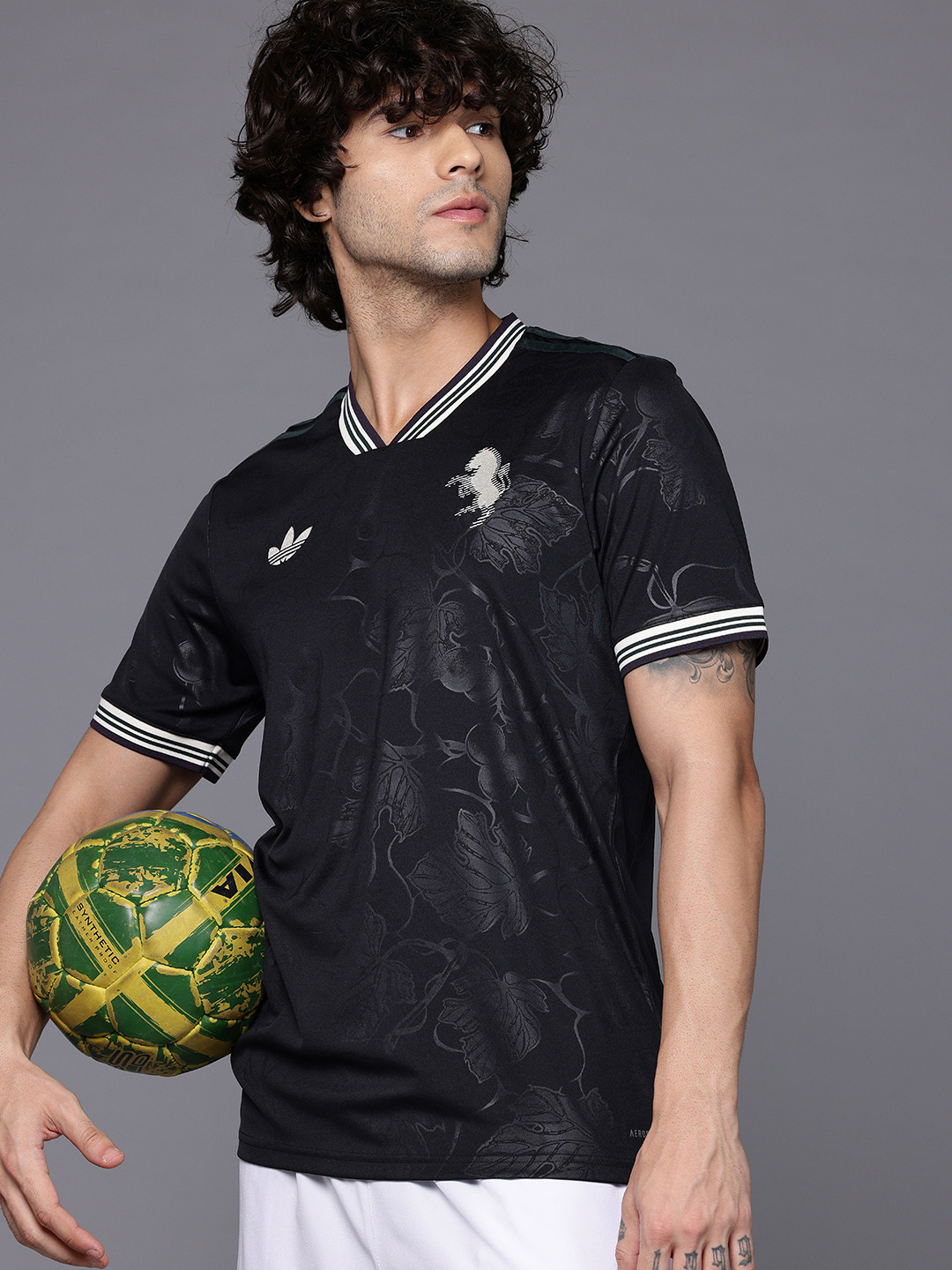 ADIDAS Tropical Print Aeroready Slim Fit Juventus 25/26 Third Football Jersey