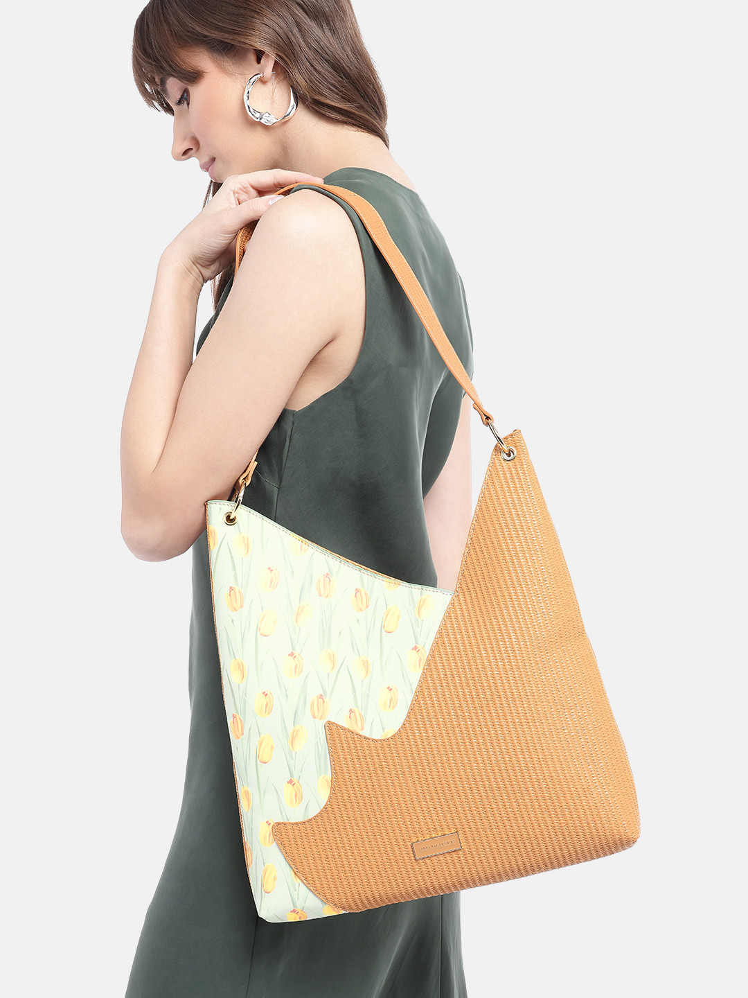 Van Heusen Colourblocked Shoulder Bag