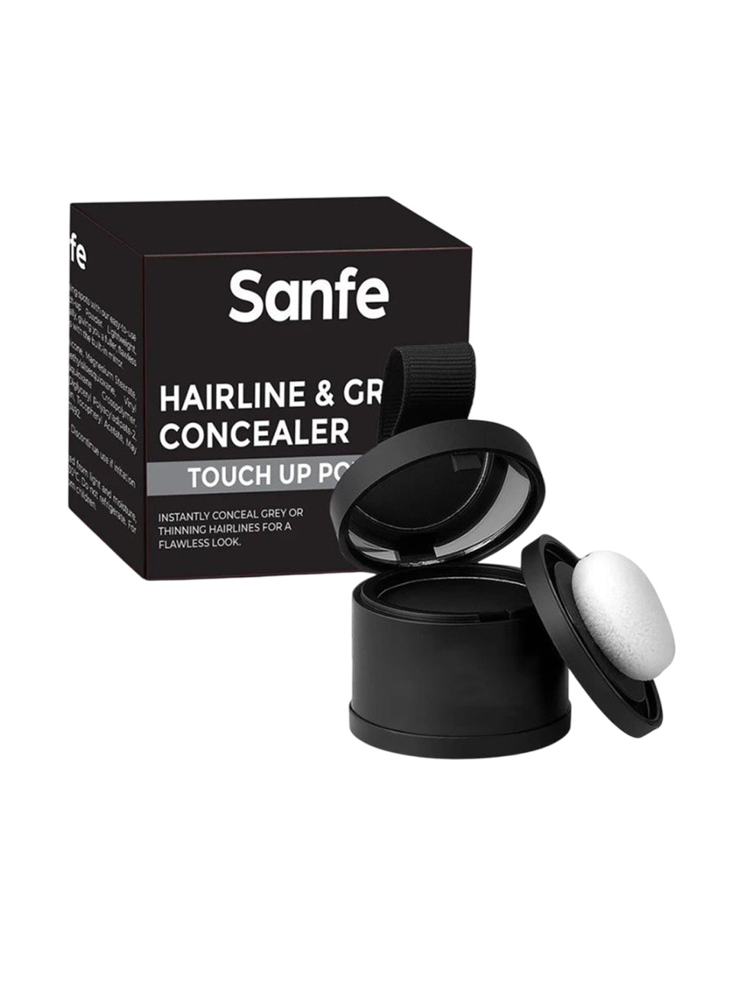 Sanfe Root Cover-Up Powder Conceals Hair Loss & Grays Concealer- 317 g- Grey