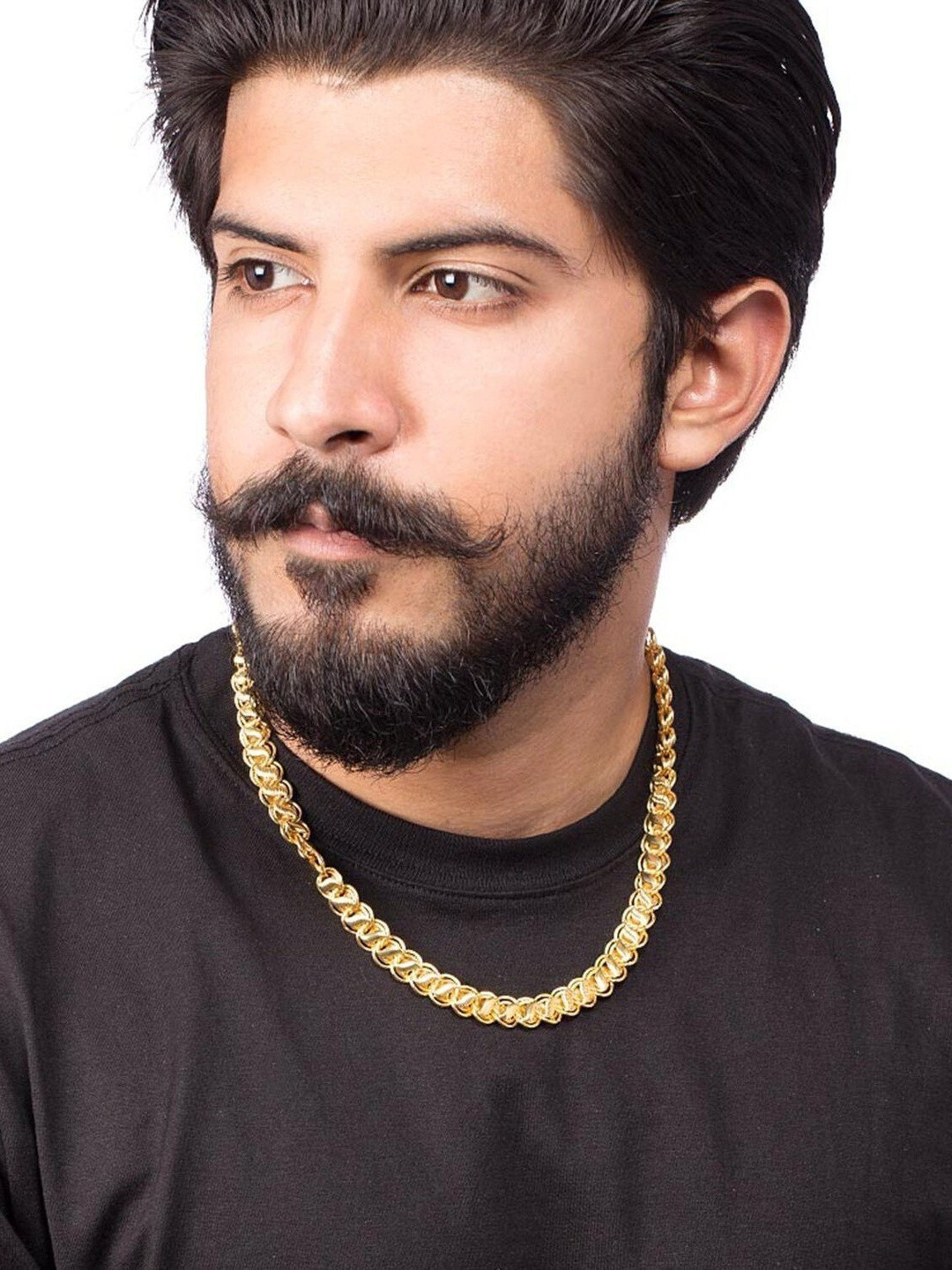 LOBYA Men Gold-Plated Minimal Chain