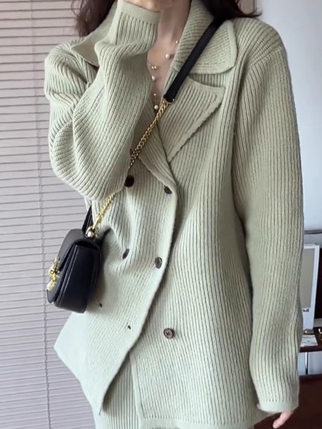 all about you Lapel Collar Neck Blazer With Skirts
