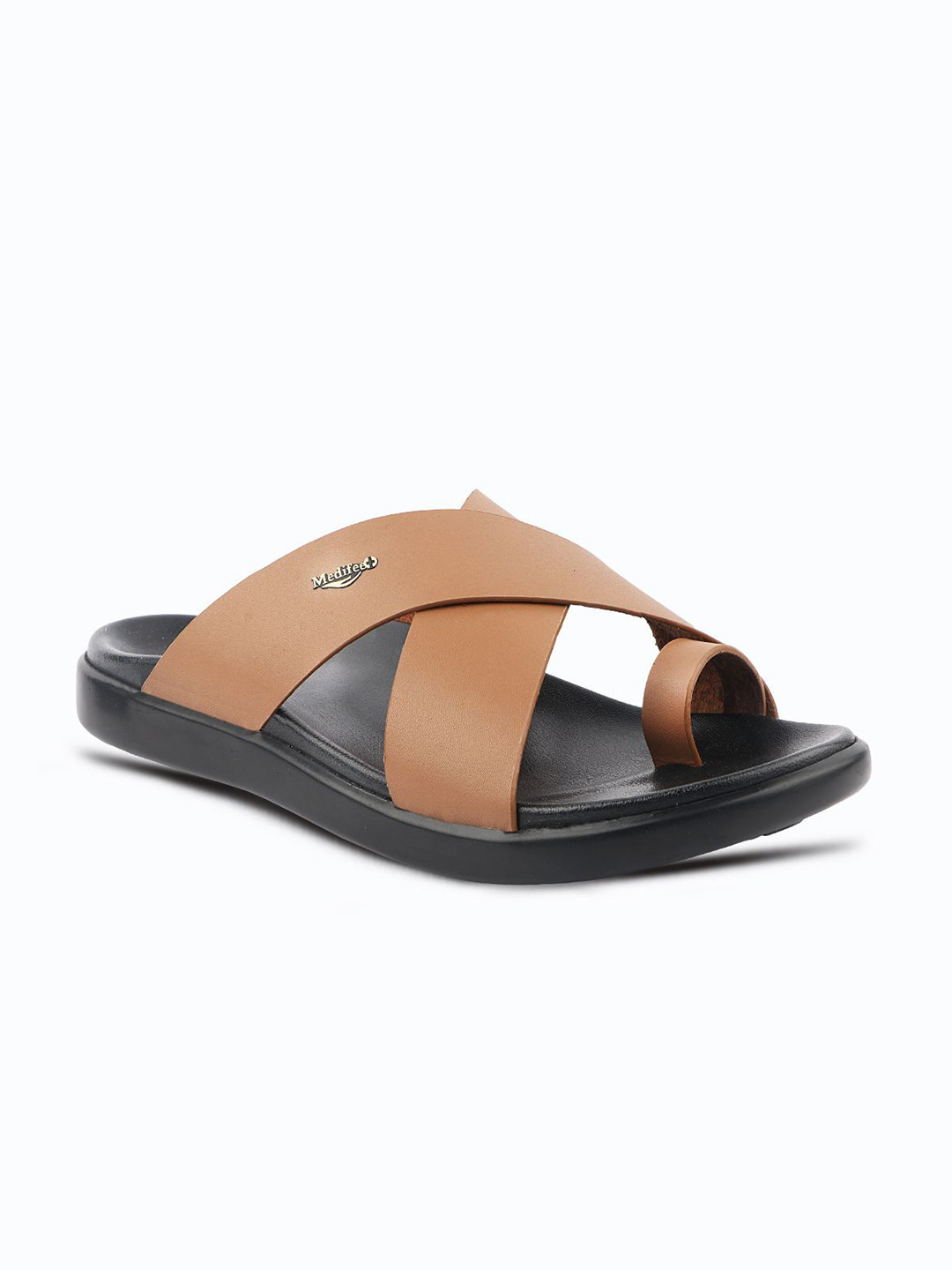 MEDIFEET Men X-Stroke Toe-Ring Sandals