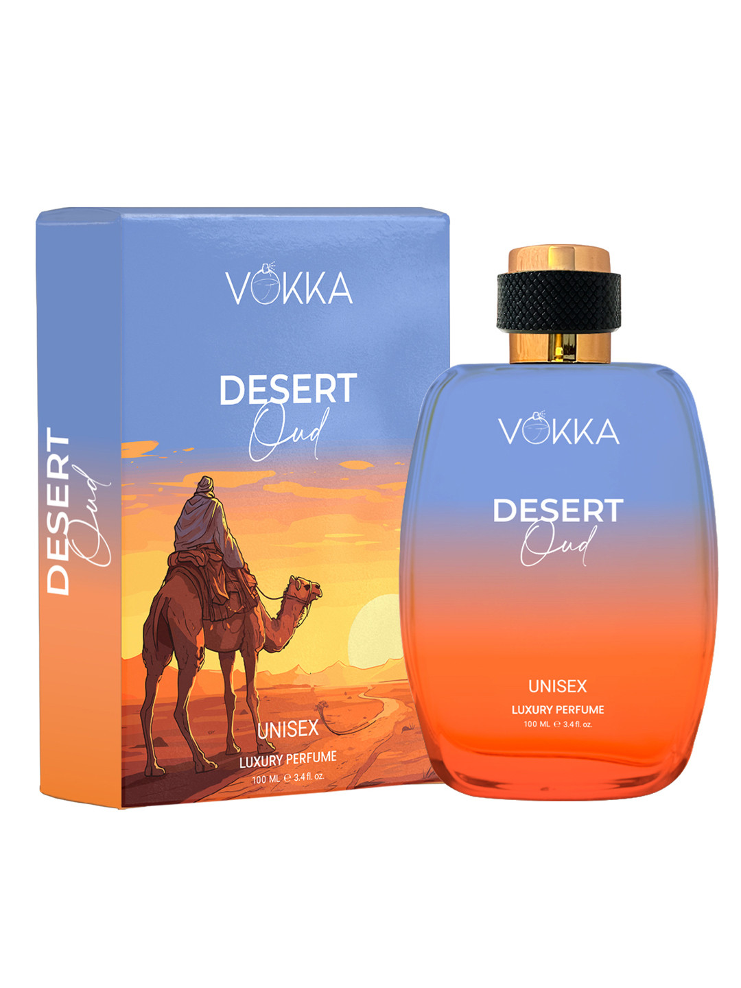VOKKA Desert Oud Luxury Long Lasting Arabian Perfume - 100 ml
