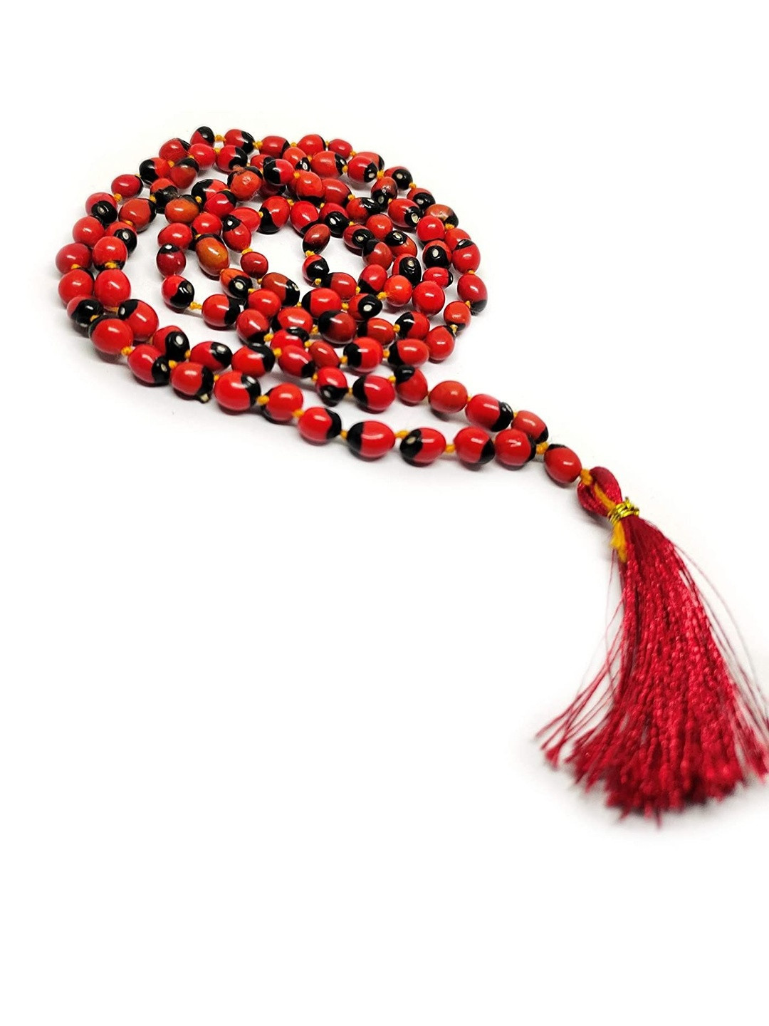 numeroastro Unisex Red Chirmi Beads Mala
