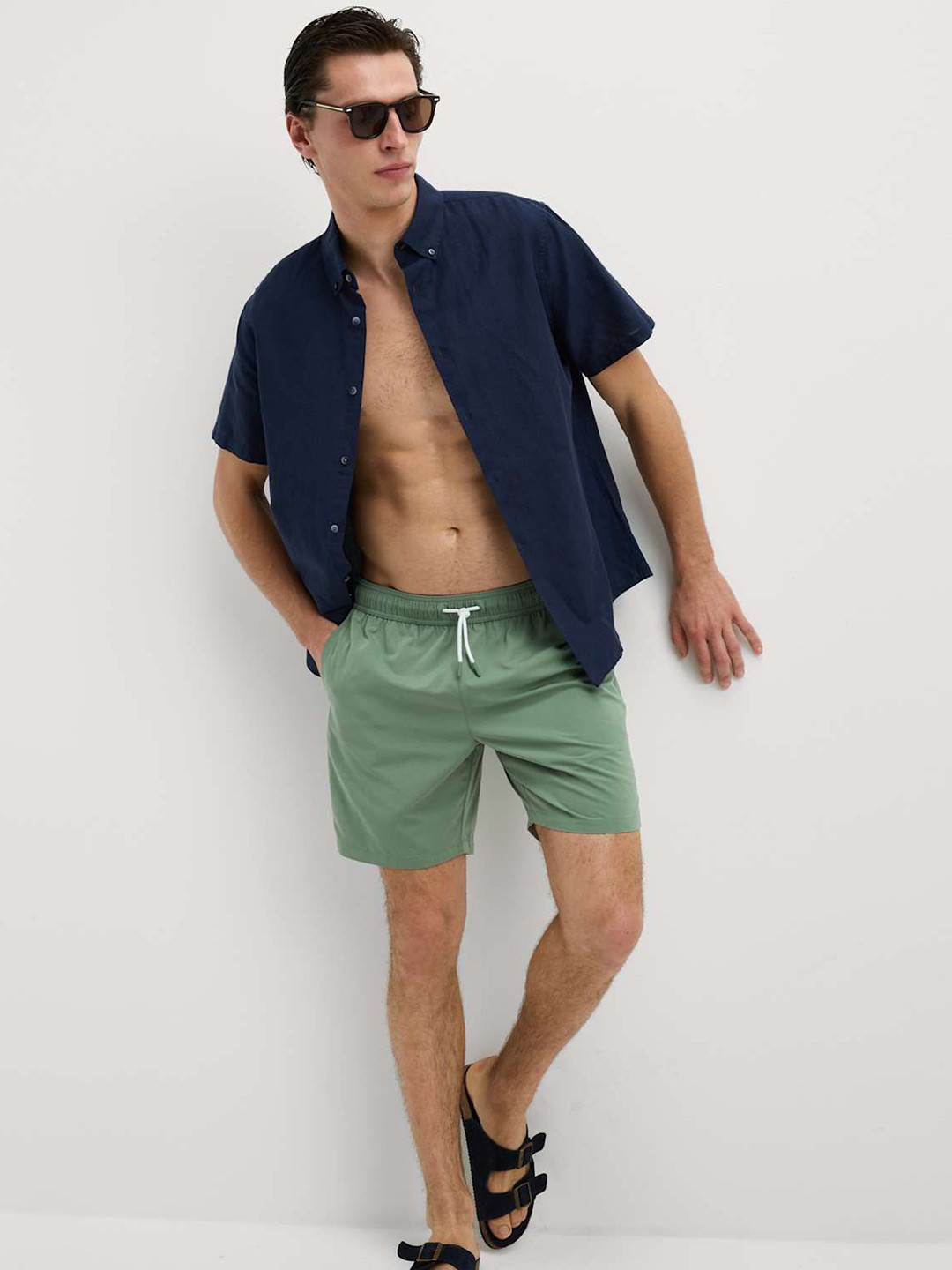 Marks & Spencer Men Quick Dry Swim Shorts