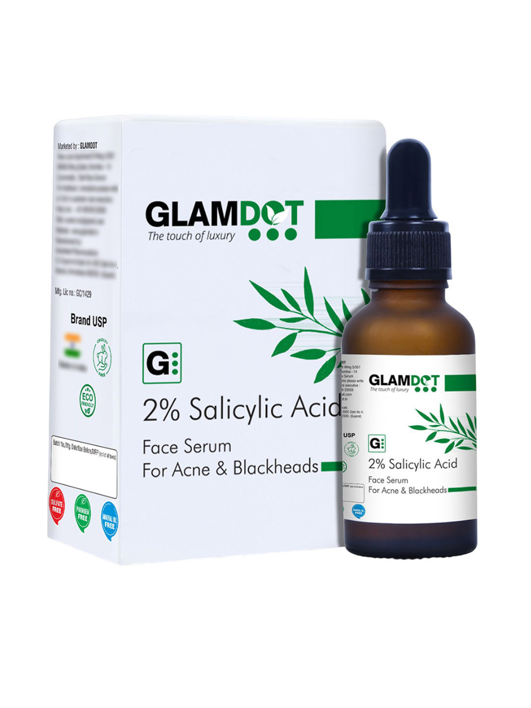 Glamdot Niacinamide 10% Zinc 1% Face Serum - 30 ml