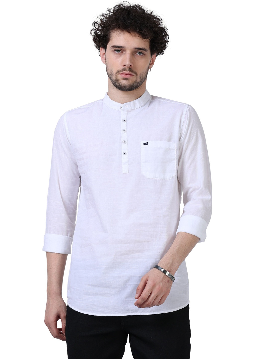 RS Fashions Men Mandarin Collar Kurta