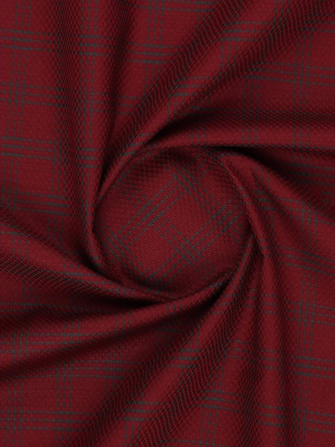 Ramraj Checked Cotton Shirt Clothing Fabric
