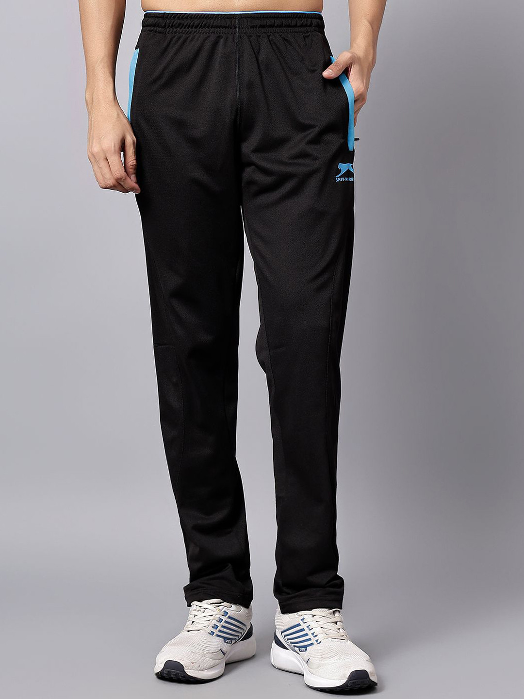 Shiv Naresh Men Mid Rise Tricot Track Pant