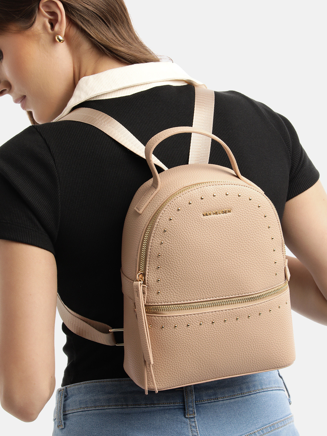 Van Heusen Women Embellished Backpack