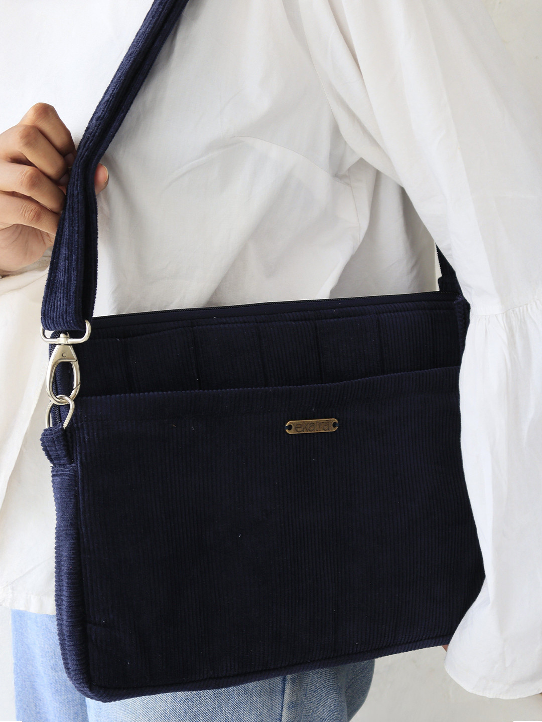 Ekatra Women  SolidLaptop Bag