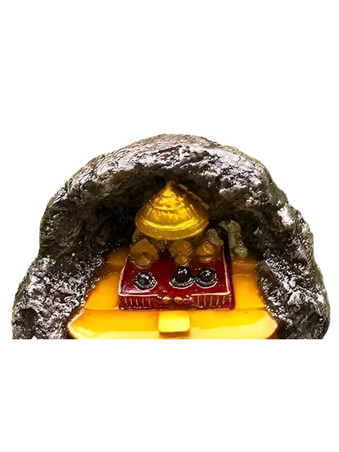 shree jinvar decor Yellow & Brown Mata Vaishno Religious Idol Showpiece