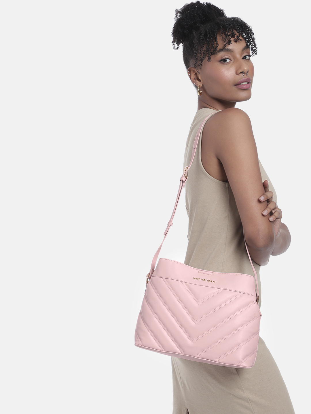 Van Heusen Quilted Sling Bag