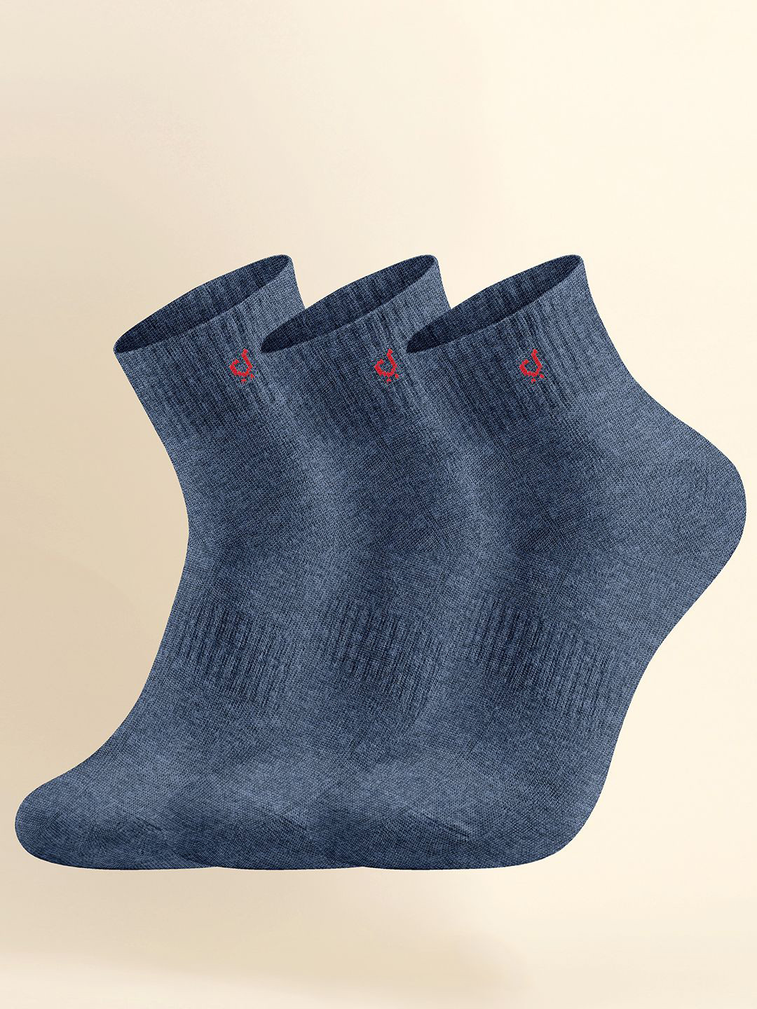 Trendmalls Cotton Blend Socks for Mens & Womens, Ankle Length Fit, Athletic Odour Free