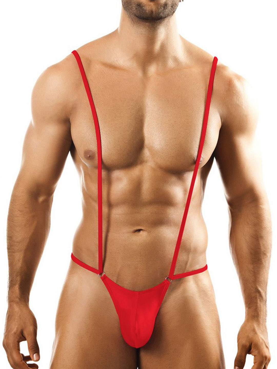 MOODSTRING Low-Rise Suspender Basic Briefs