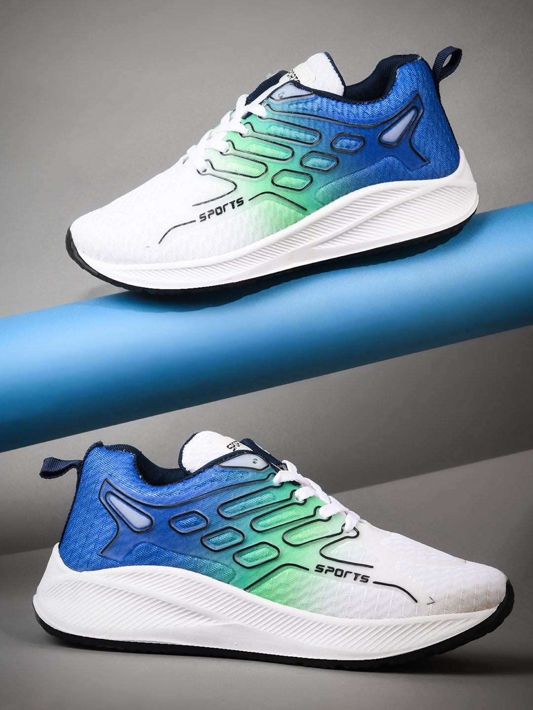 Deflow Men Lace-Up Walking Marking Shoes