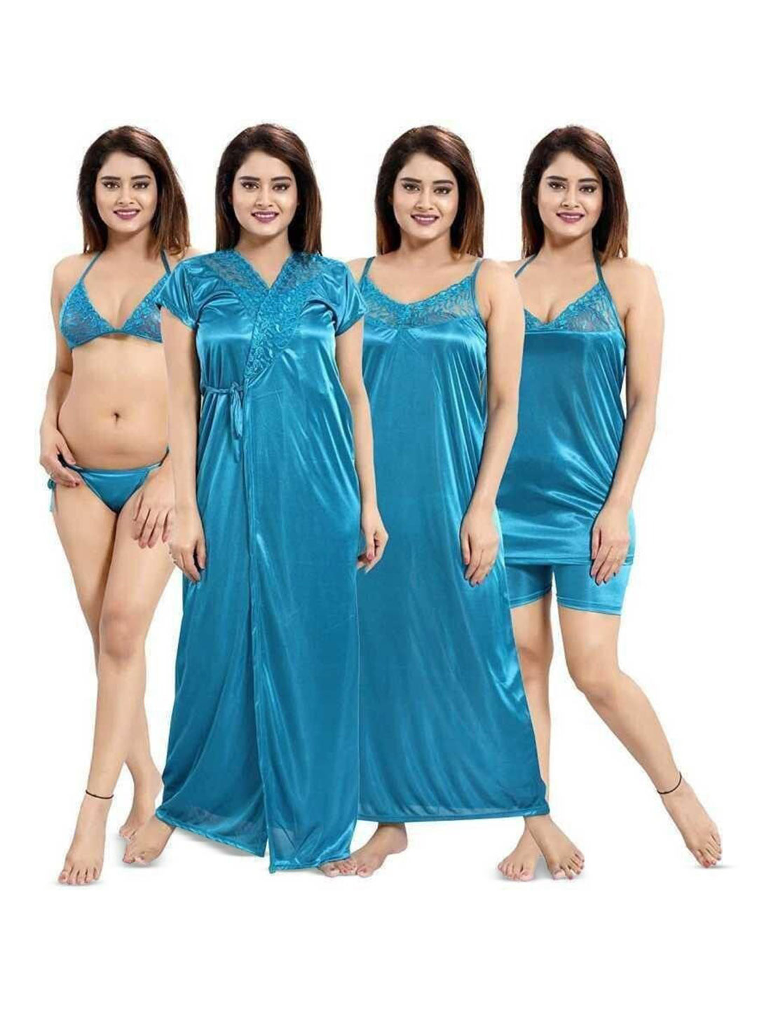 ONMS Women's Solid Nightdress