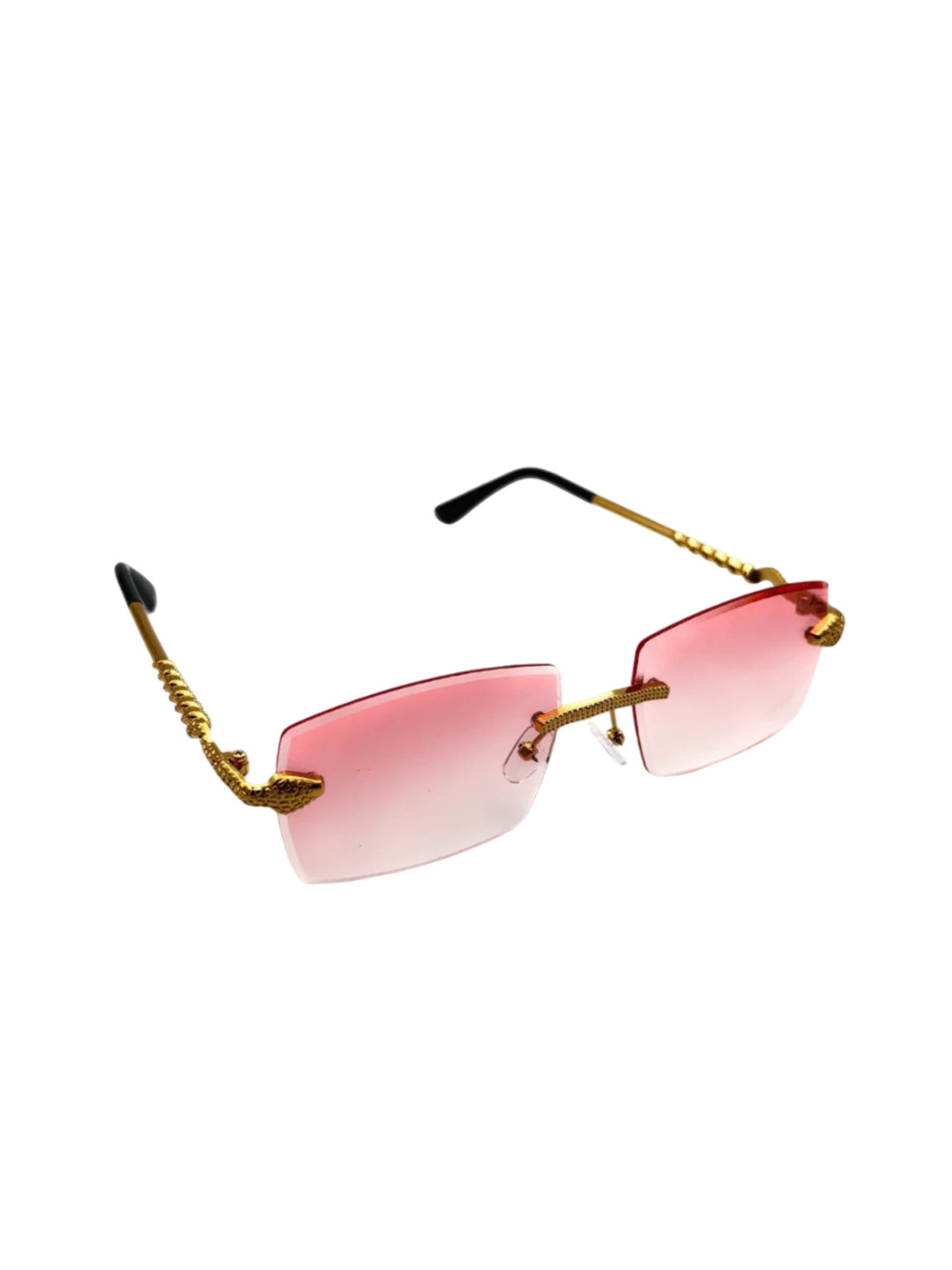 QUE UNIVERSE Unisex Pink Fashion with Sunglasses
