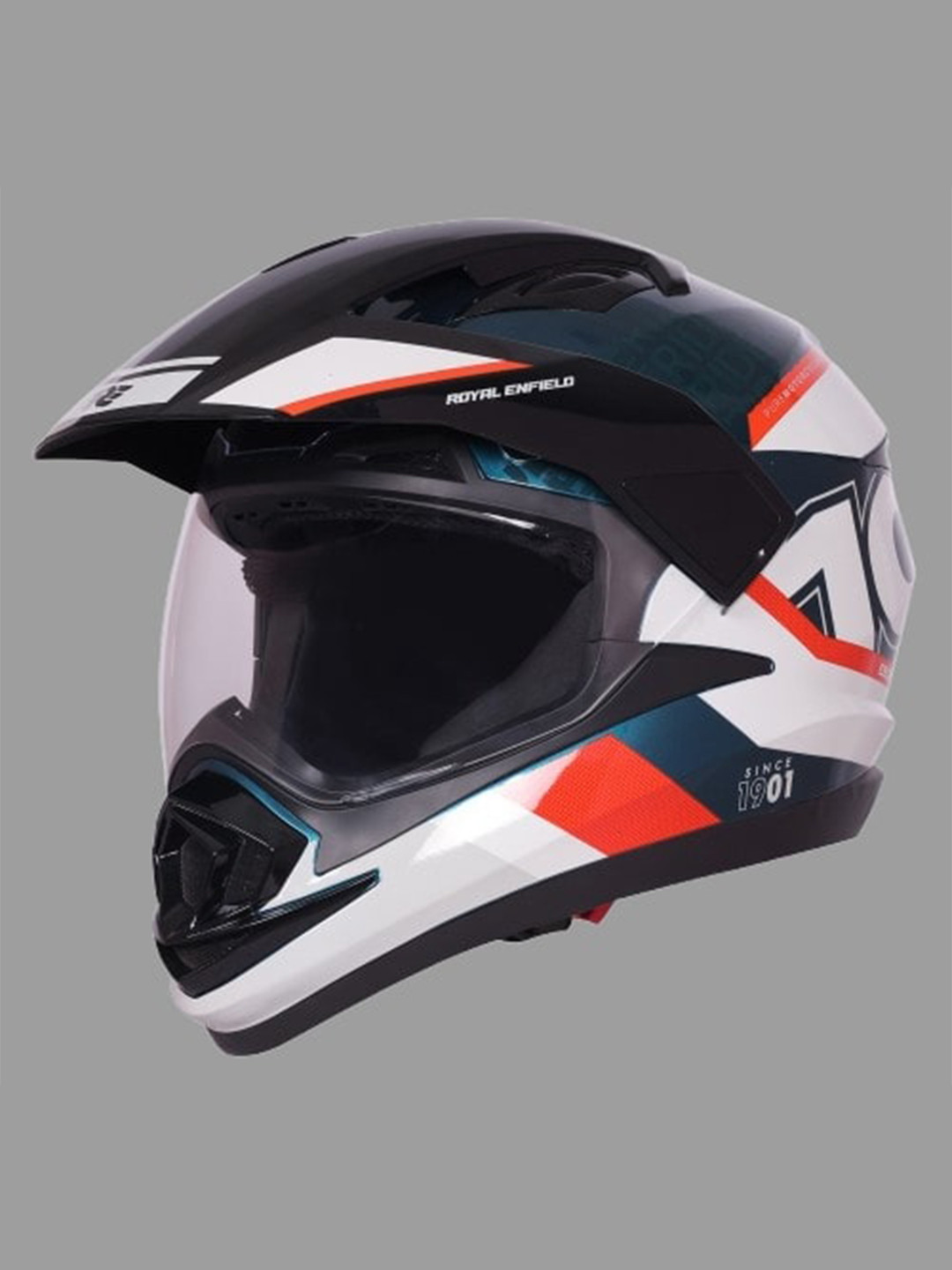 Royal Enfield Graphic Print Full Face Helmet