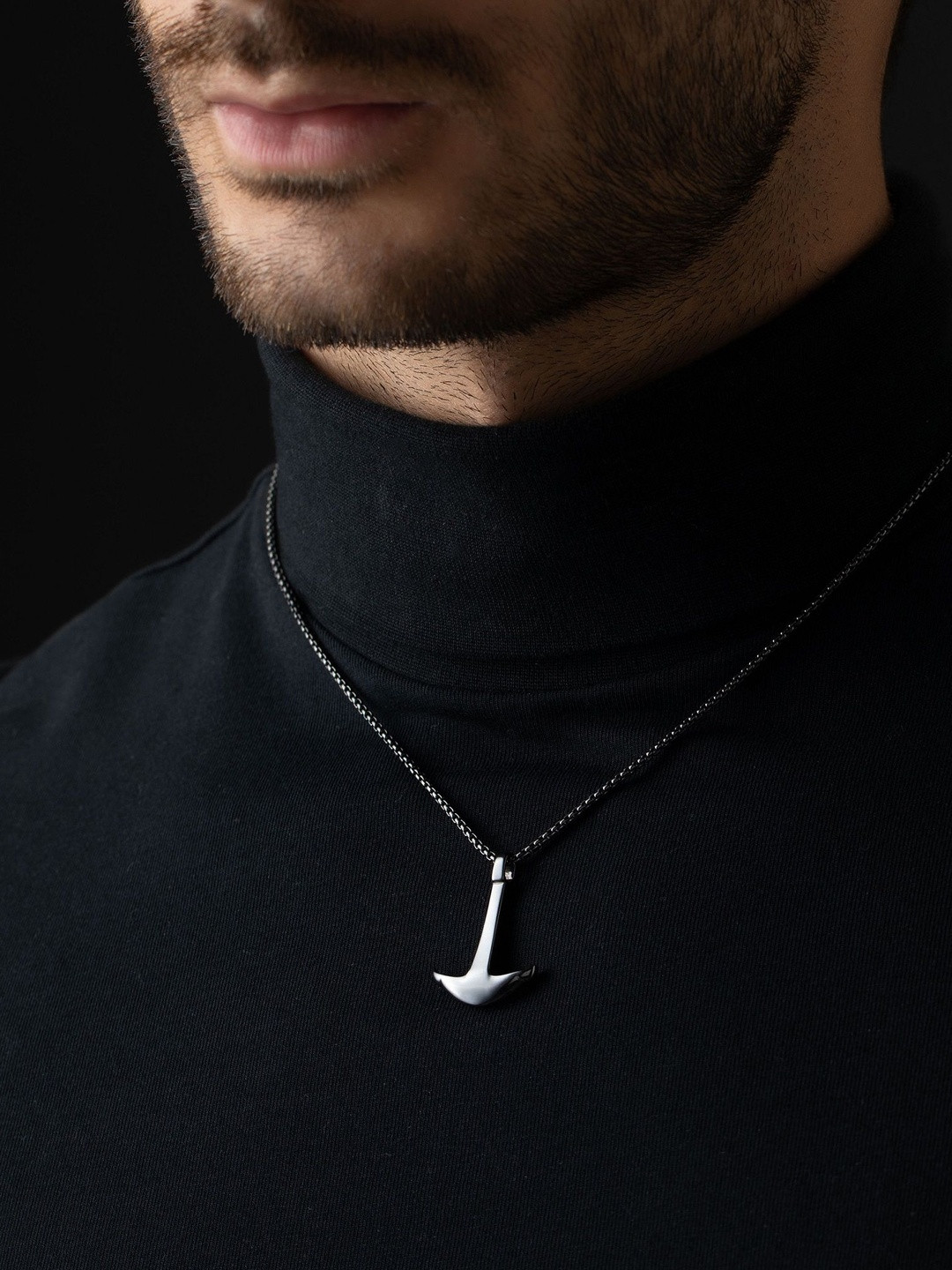 Crash.Club By CKC Men Silver Link Chain