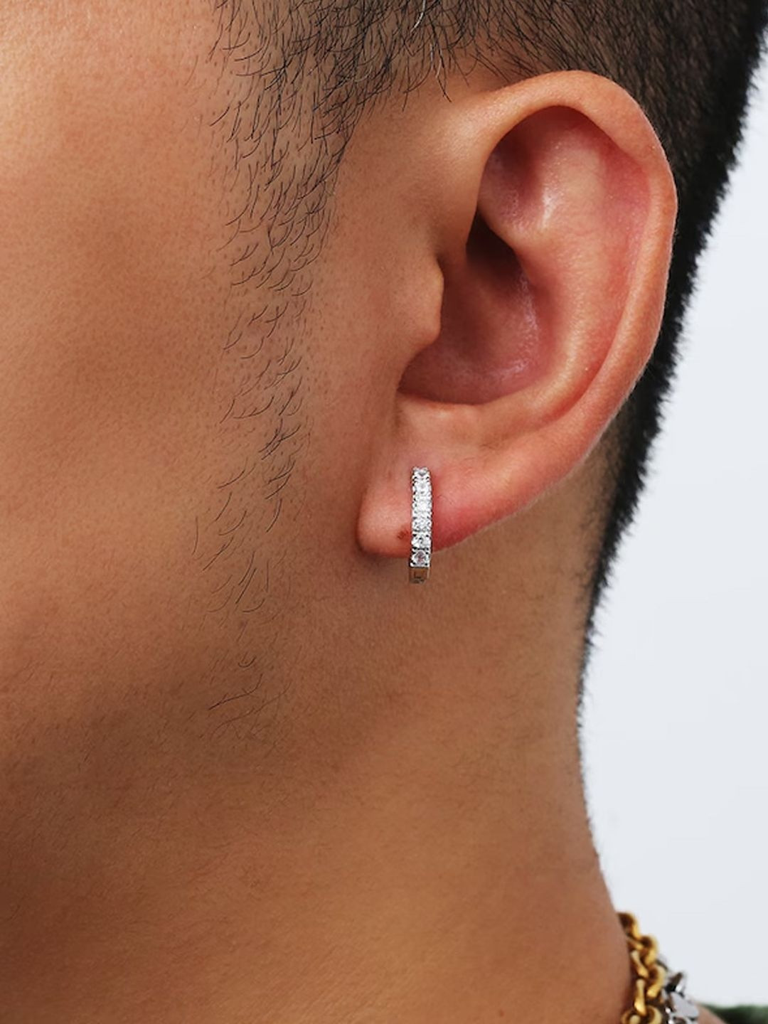 Roadster Men Circular Hoop Earring