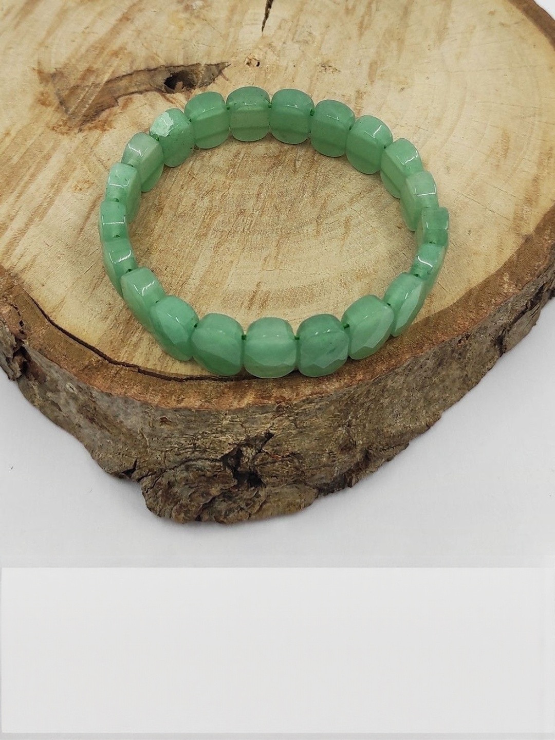 Profounnd Gems & Jewels Natural Green Jade Bracelet