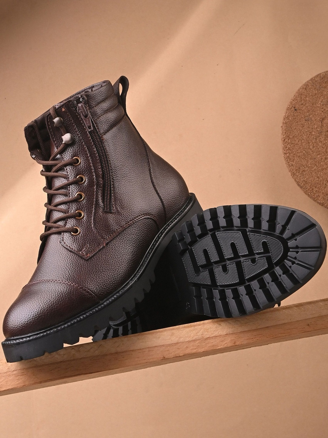 Roadster Men Synthetic Block-Heeled Regular Boots