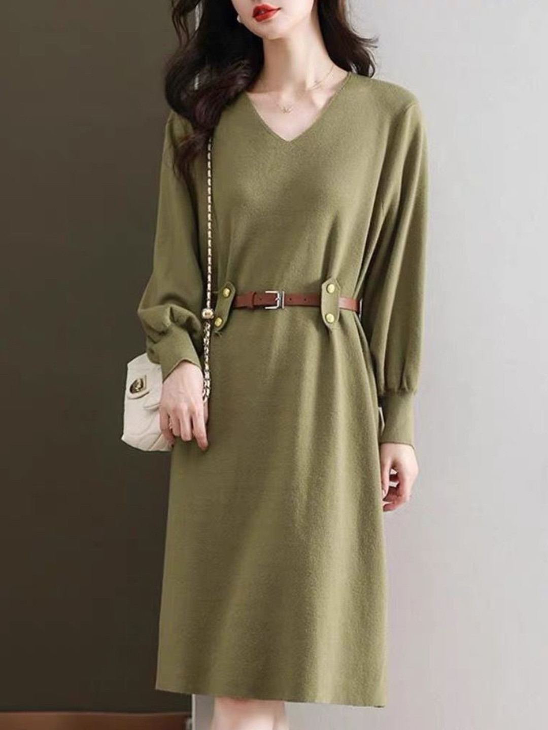 StyleCast A-Line Knee Length Dress